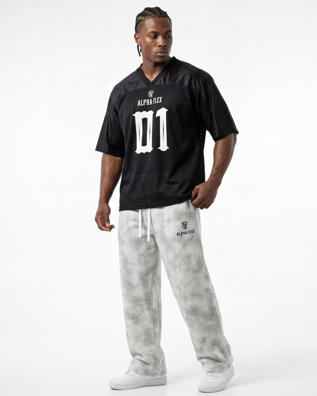 Oversized Mesh Jersey
