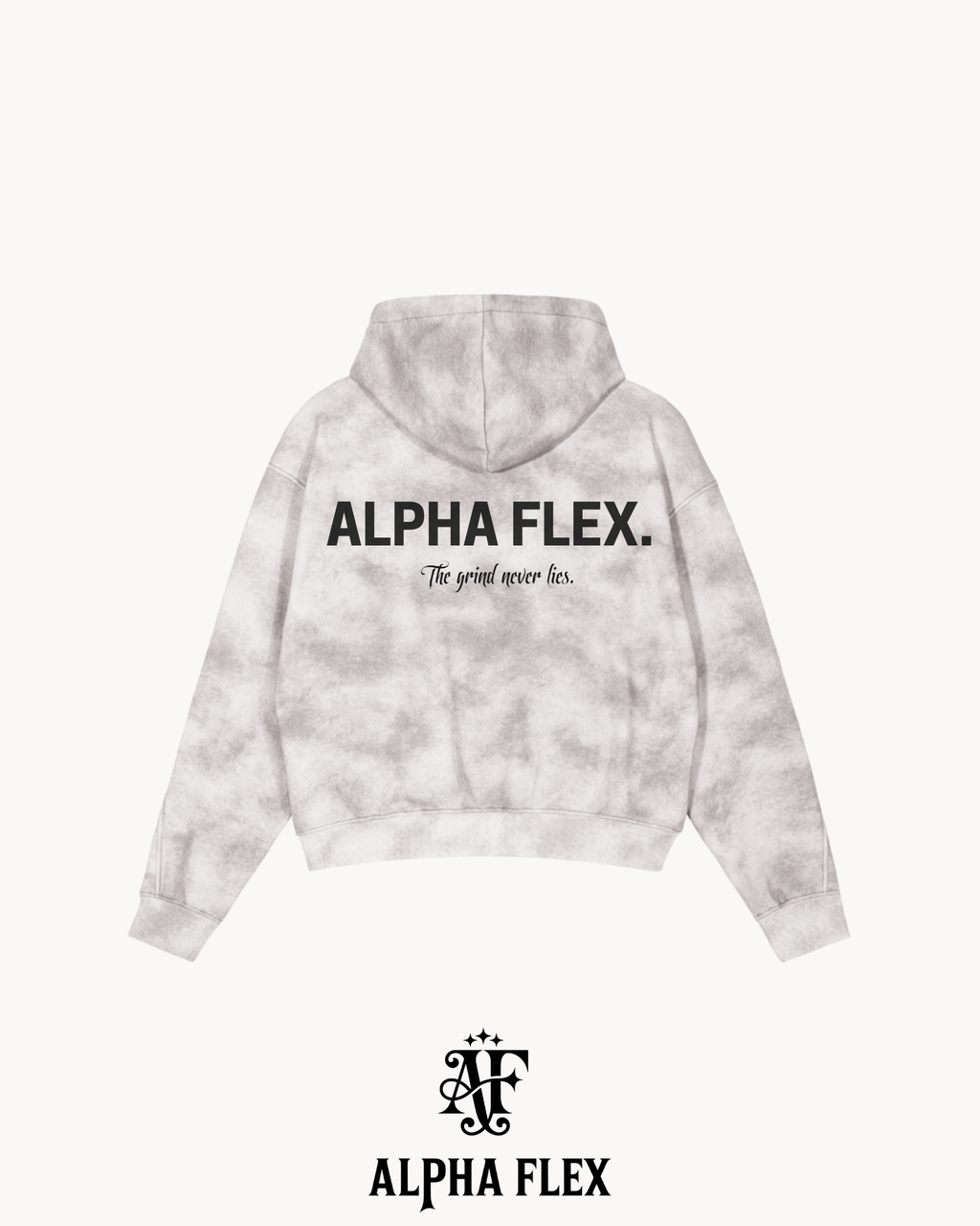Washed Zip-Up Hoodie
