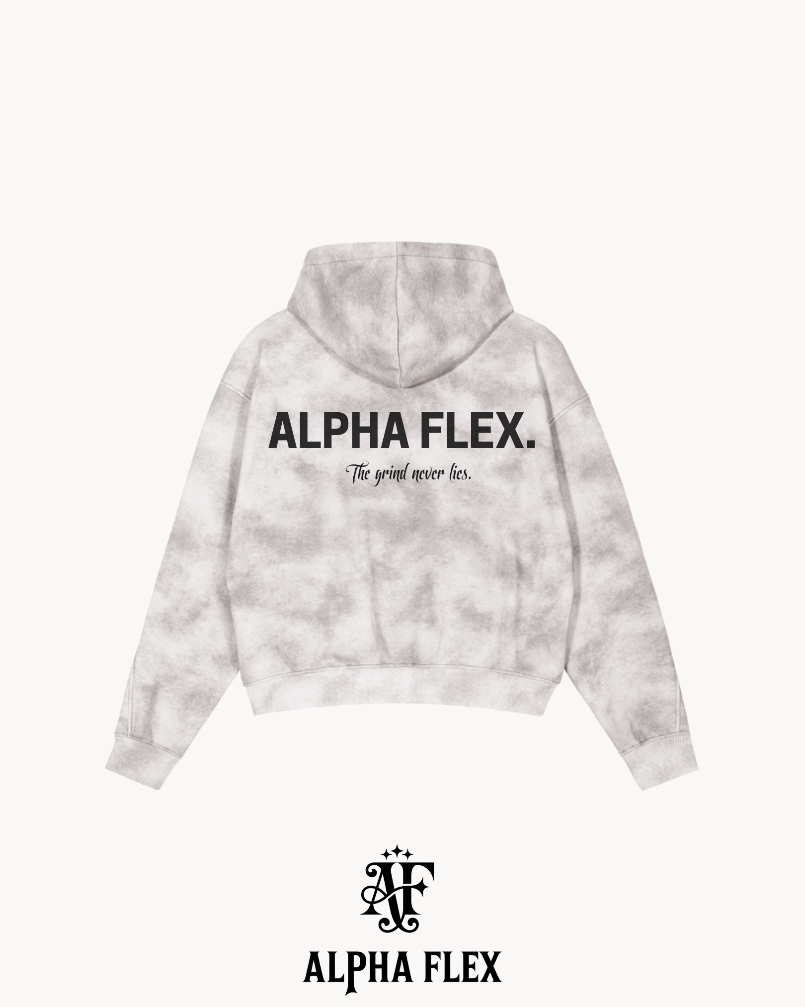 Washed Zip-Up Hoodie
