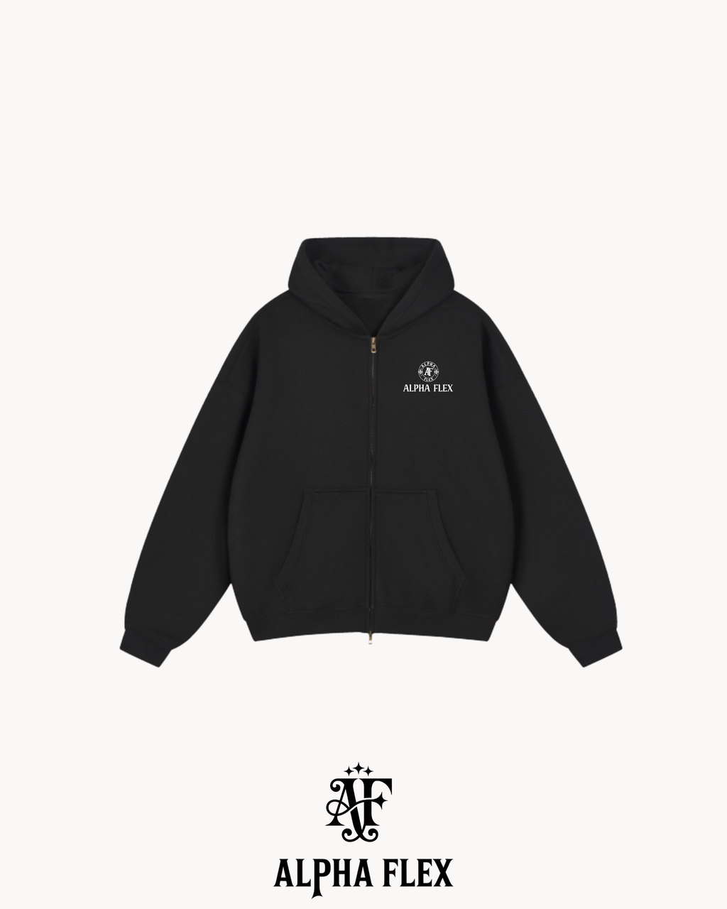 No Mercy Zip Hoodie