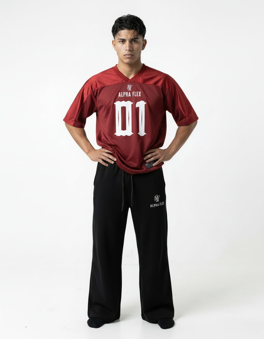 Oversized Mesh Jersey