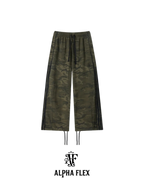 Camo Wide Leg Technical Pants