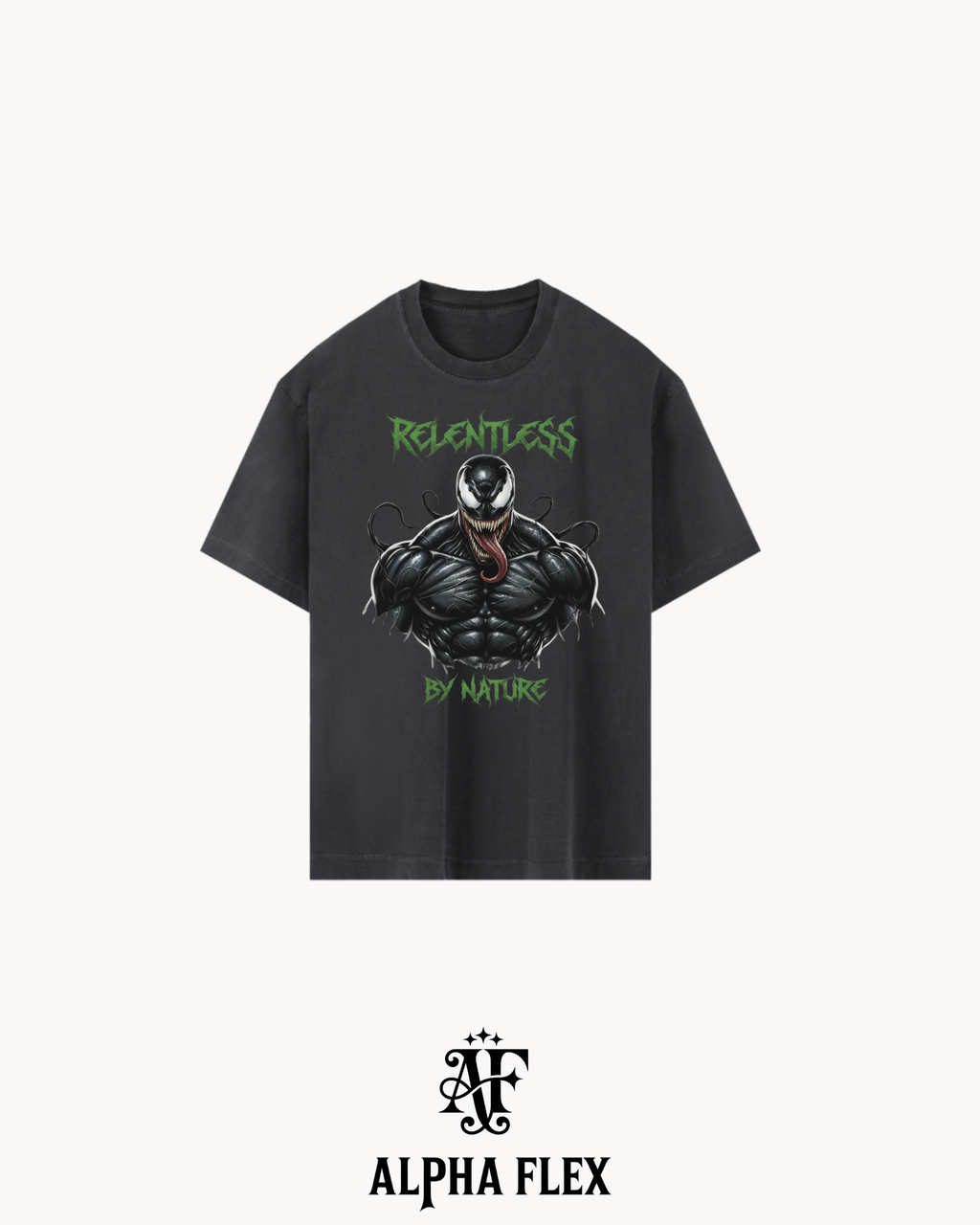 Relentless Washed Oversized T-Shirt