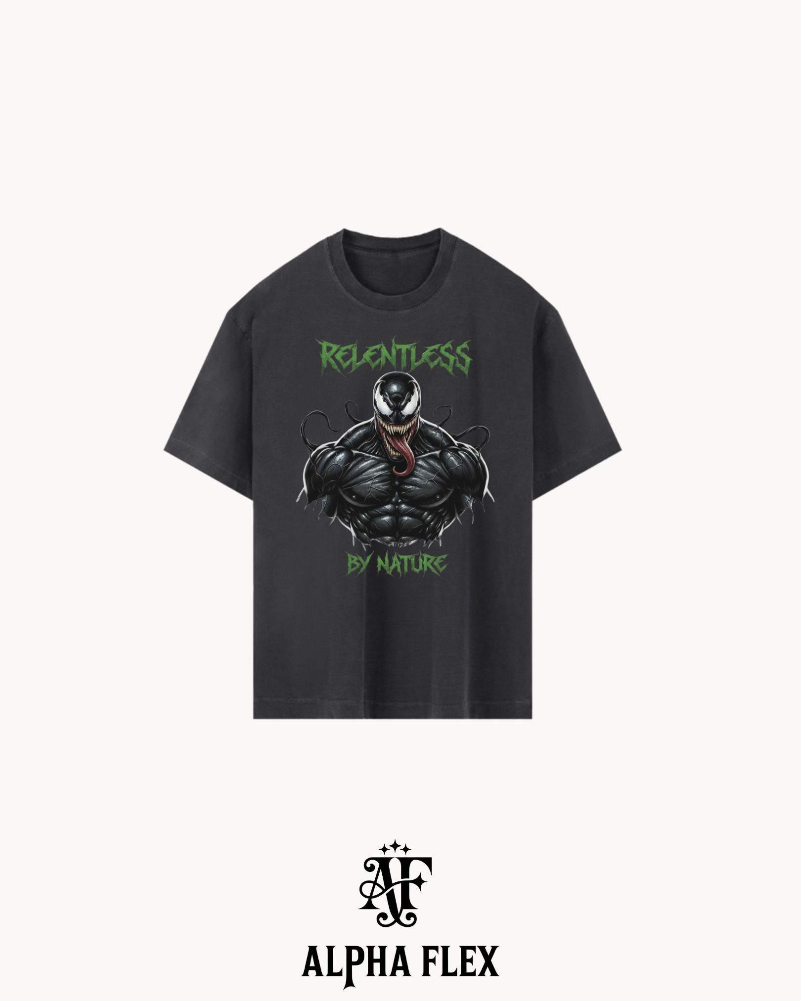 Relentless Washed Oversized T-Shirt